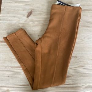 ANTHRO SUEDE LEGGINGS - NWT!